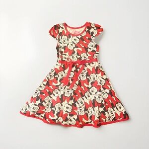 Minnie Mouse Red, white and Black Kids Dress